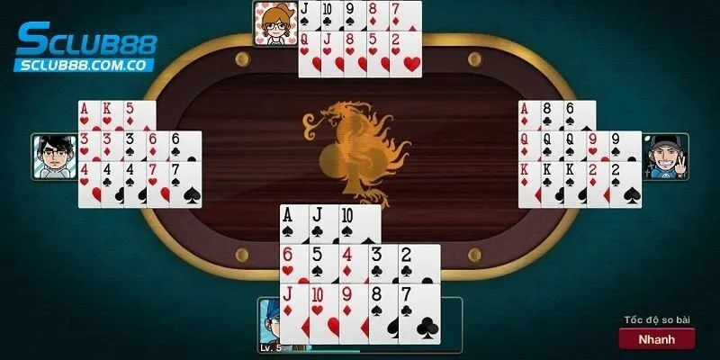 Chiến thuật xếp bài Mậu Binh khi có bốn đôi